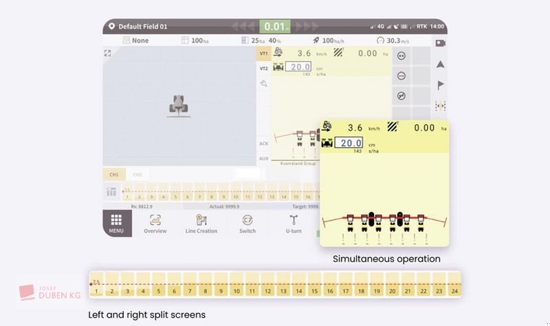 Parallelfahr-System of the type FJDynamics Autotrack-Steering EVO II MAX, Neumaschine in Ziersdorf (Picture 4)