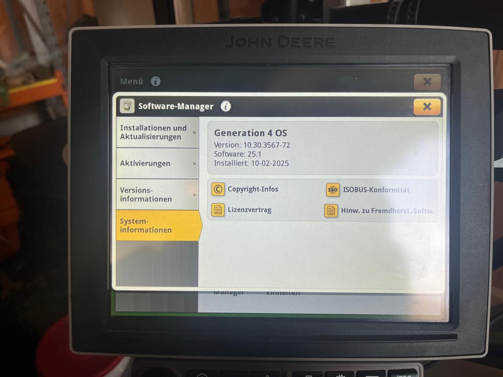 Parallelfahr-System от тип John Deere Command Center 4600, Gebrauchtmaschine в Kalsdorf (Снимка 11)