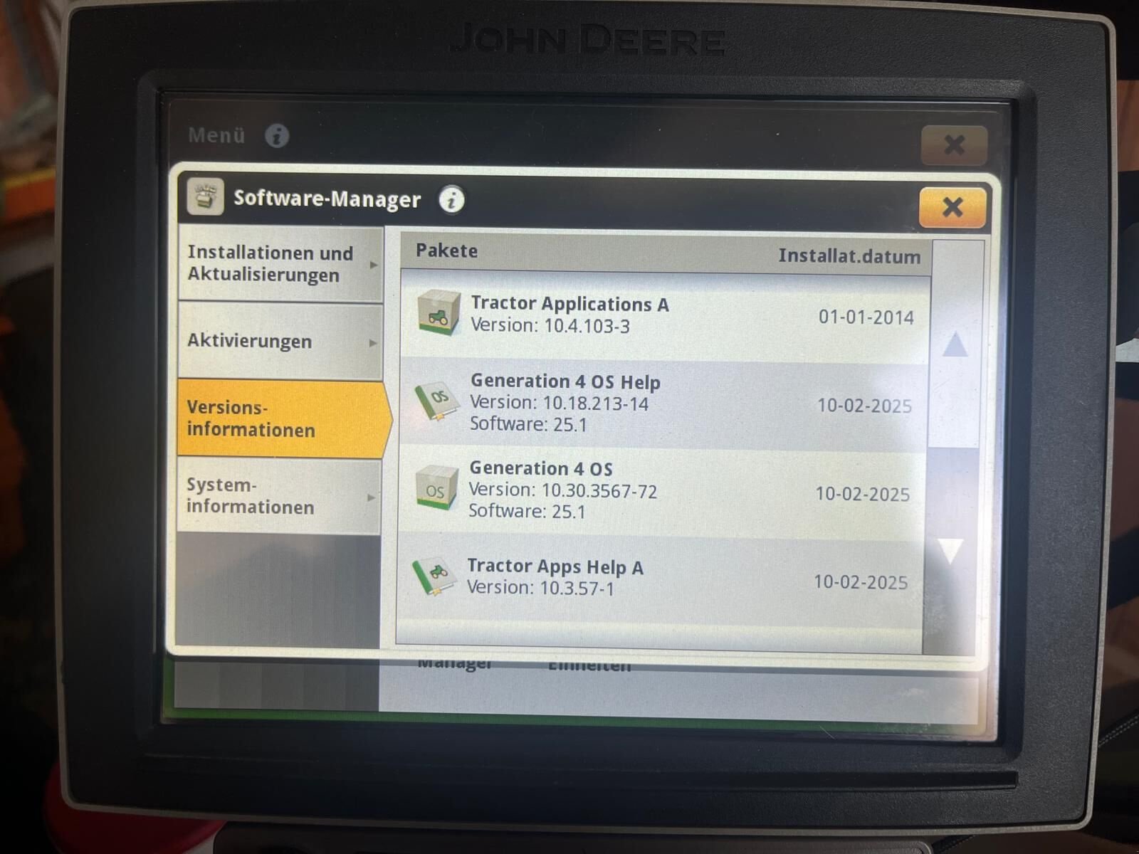 Parallelfahr-System от тип John Deere Command Center 4600, Gebrauchtmaschine в Kalsdorf (Снимка 10)