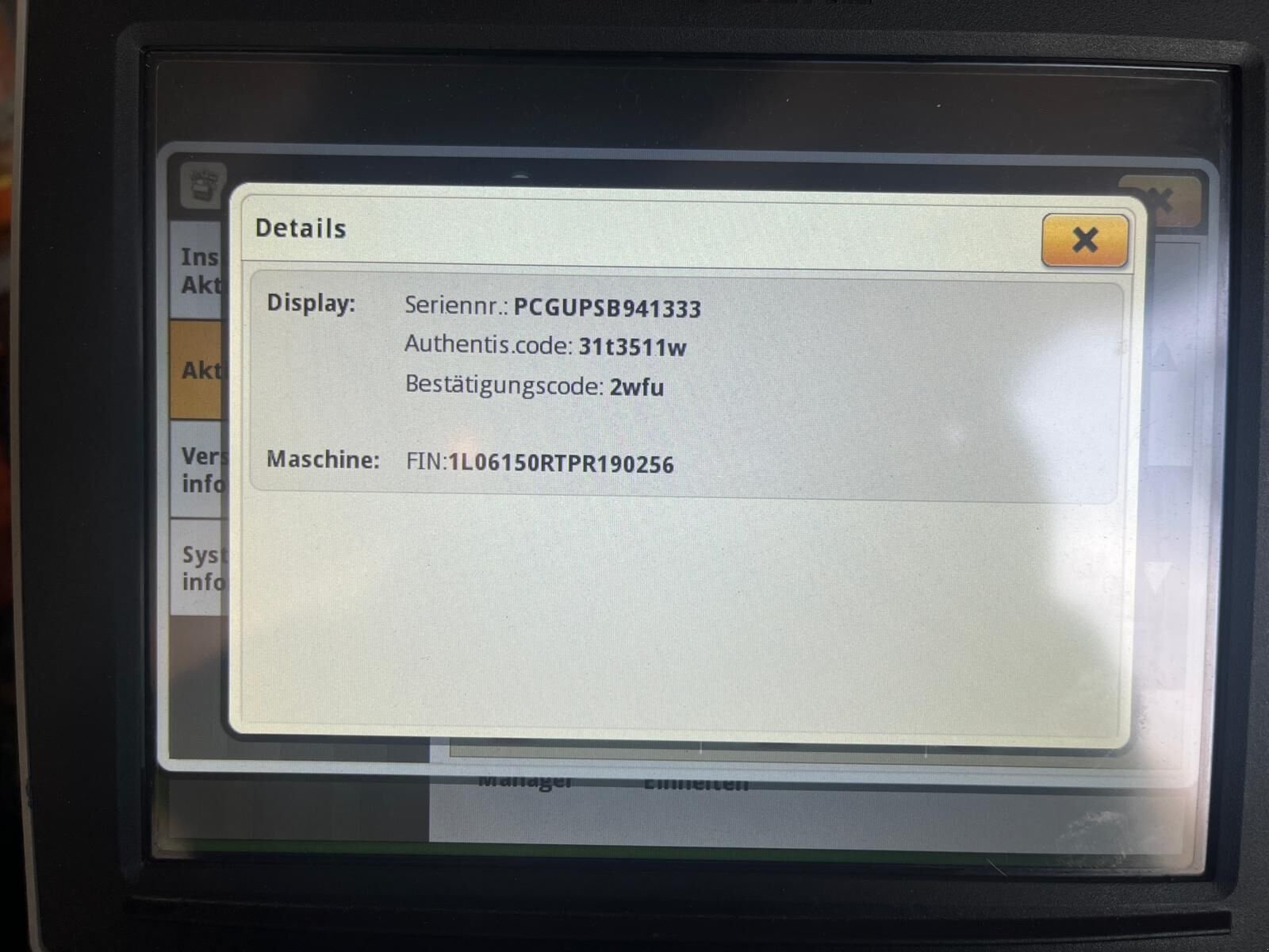 Parallelfahr-System от тип John Deere Command Center 4600, Gebrauchtmaschine в Kalsdorf (Снимка 9)