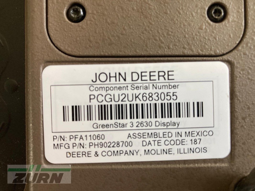 Parallelfahr-System του τύπου John Deere Display 2630 GS mit AutoTrac Aktivierung, Gebrauchtmaschine σε Kanzach (Φωτογραφία 10)