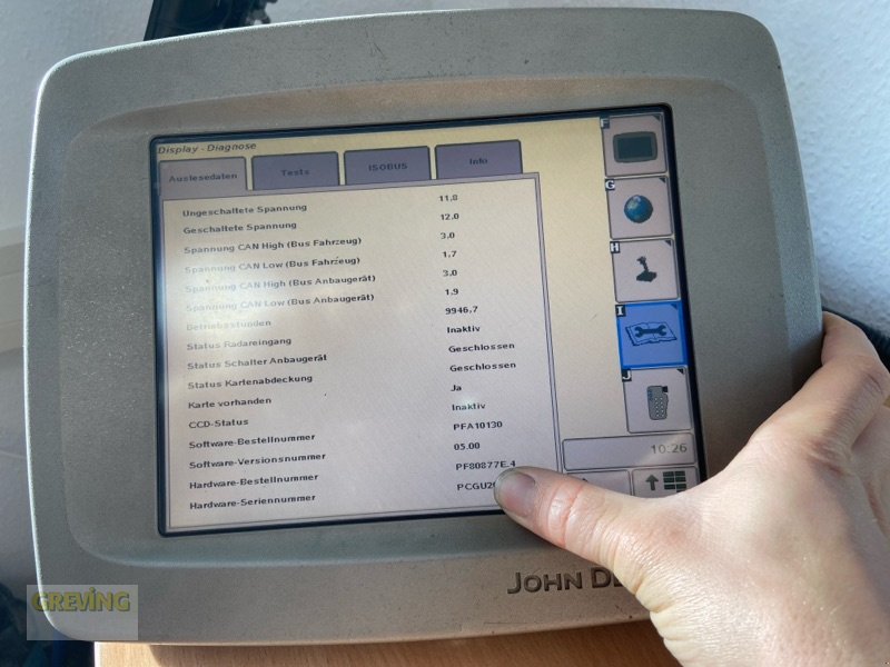 Parallelfahr-System typu John Deere GreenStar 2 2600 Display inkl. Transportkoffer, Gebrauchtmaschine w Euskirchen (Zdjęcie 2)
