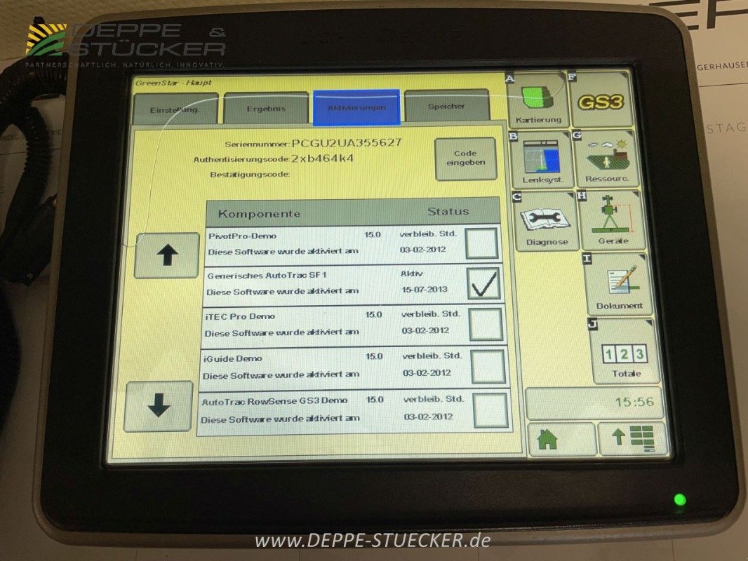 Parallelfahr-System del tipo John Deere GreenStar 3 2630 Display, Gebrauchtmaschine In Rietberg (Immagine 5)
