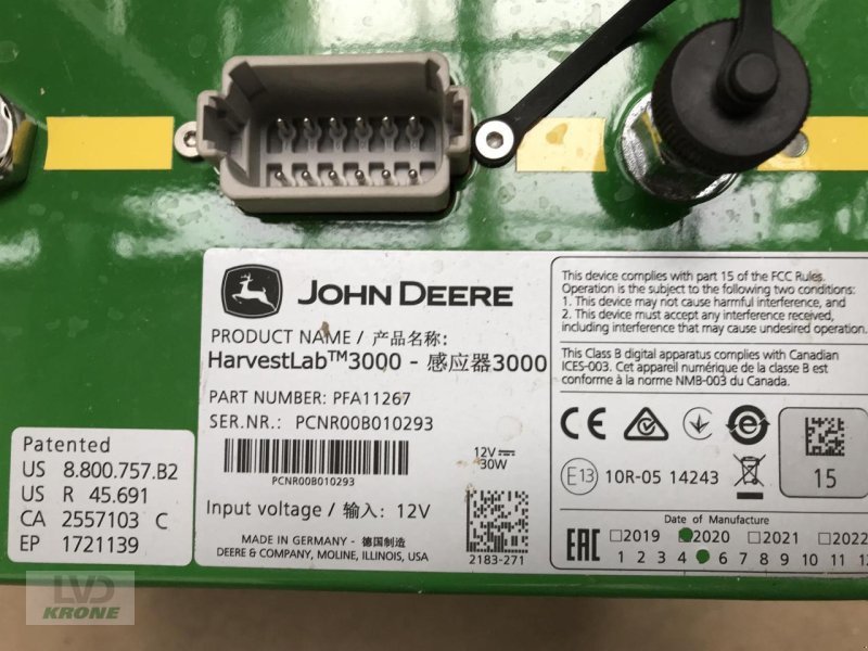 Parallelfahr-System del tipo John Deere HarvestLab 3000, Gebrauchtmaschine In Spelle (Immagine 5)