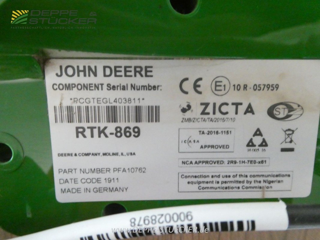 Parallelfahr-System typu John Deere RTK Fahrzeugbündel, Gebrauchtmaschine w Lauterberg/Barbis (Zdjęcie 2)