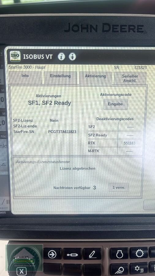 Parallelfahr-System des Typs John Deere SF 3000, Gebrauchtmaschine in Hofkirchen (Bild 5)