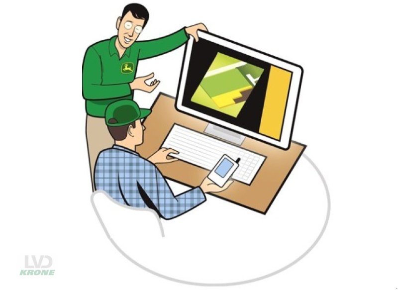 Parallelfahr-System Türe ait John Deere SF3 Ready, Gebrauchtmaschine içinde Spelle (resim 1)