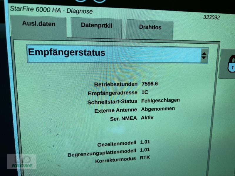 Parallelfahr-System typu John Deere SF6000 SF3, M-RTK, Gebrauchtmaschine w Spelle (Zdjęcie 7)