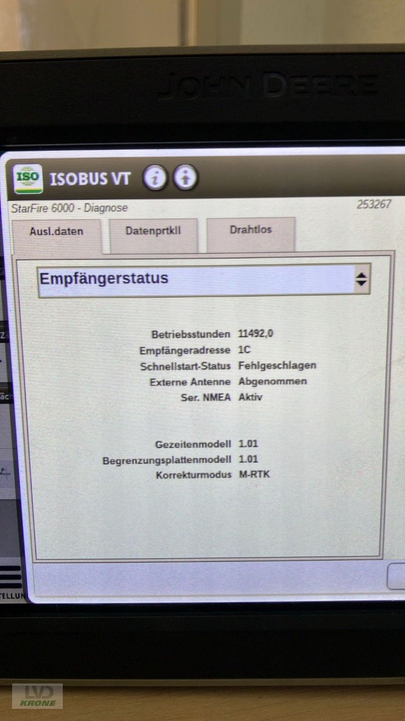 Parallelfahr-System del tipo John Deere SF6000 SF3, M-RTK, Gebrauchtmaschine en Alt-Mölln (Imagen 3)