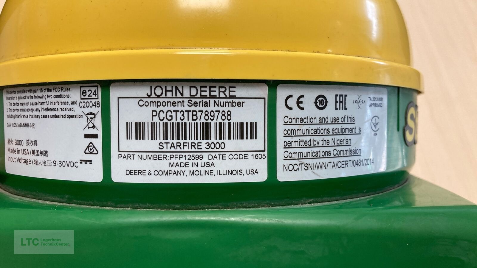Parallelfahr-System van het type John Deere Starfire 3000, Gebrauchtmaschine in Eggendorf (Foto 6)