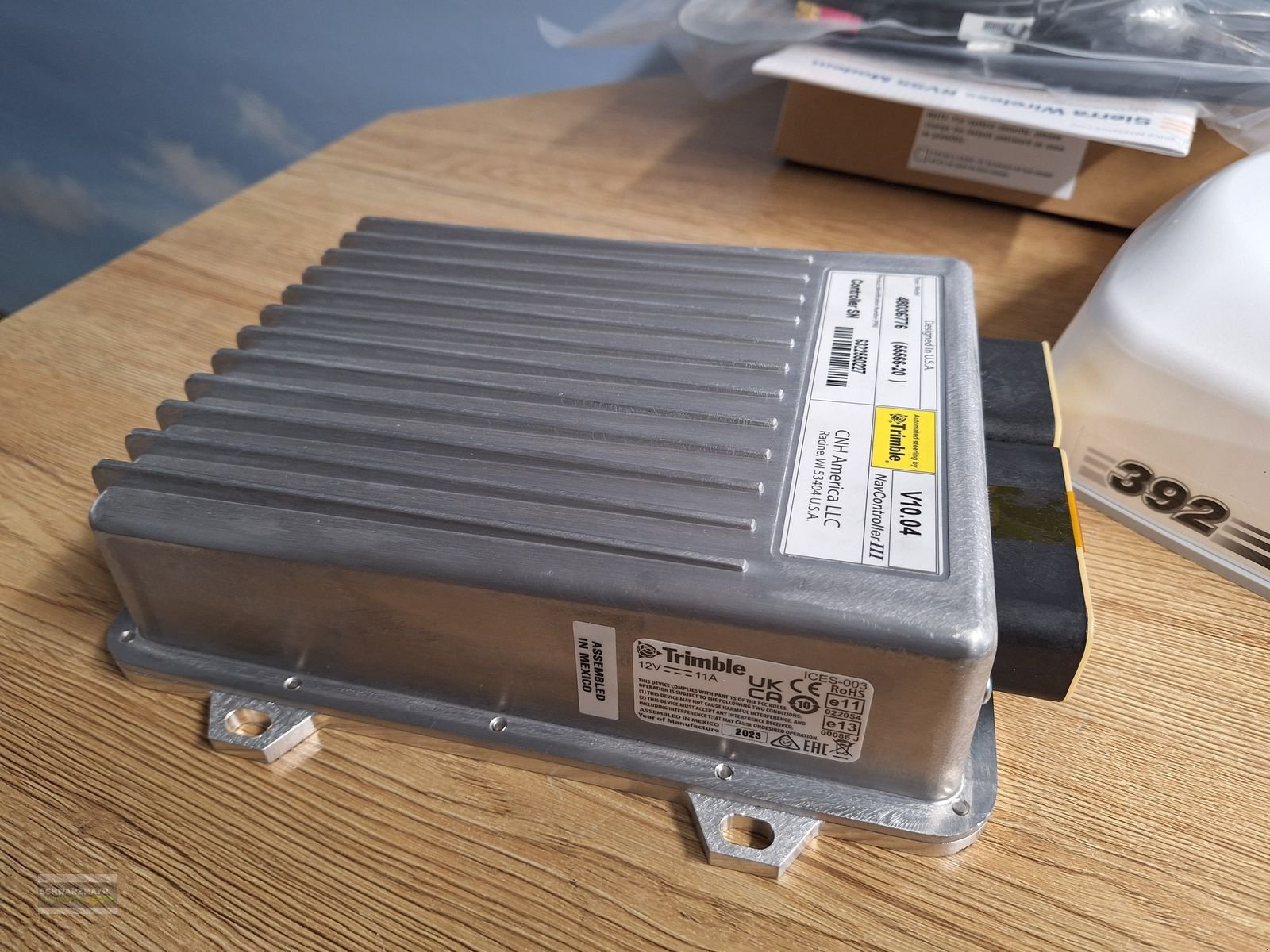 Parallelfahr-System типа Steyr AccuGuide Lenksystem AG392 + NAVIII, Neumaschine в Aurolzmünster (Фотография 4)