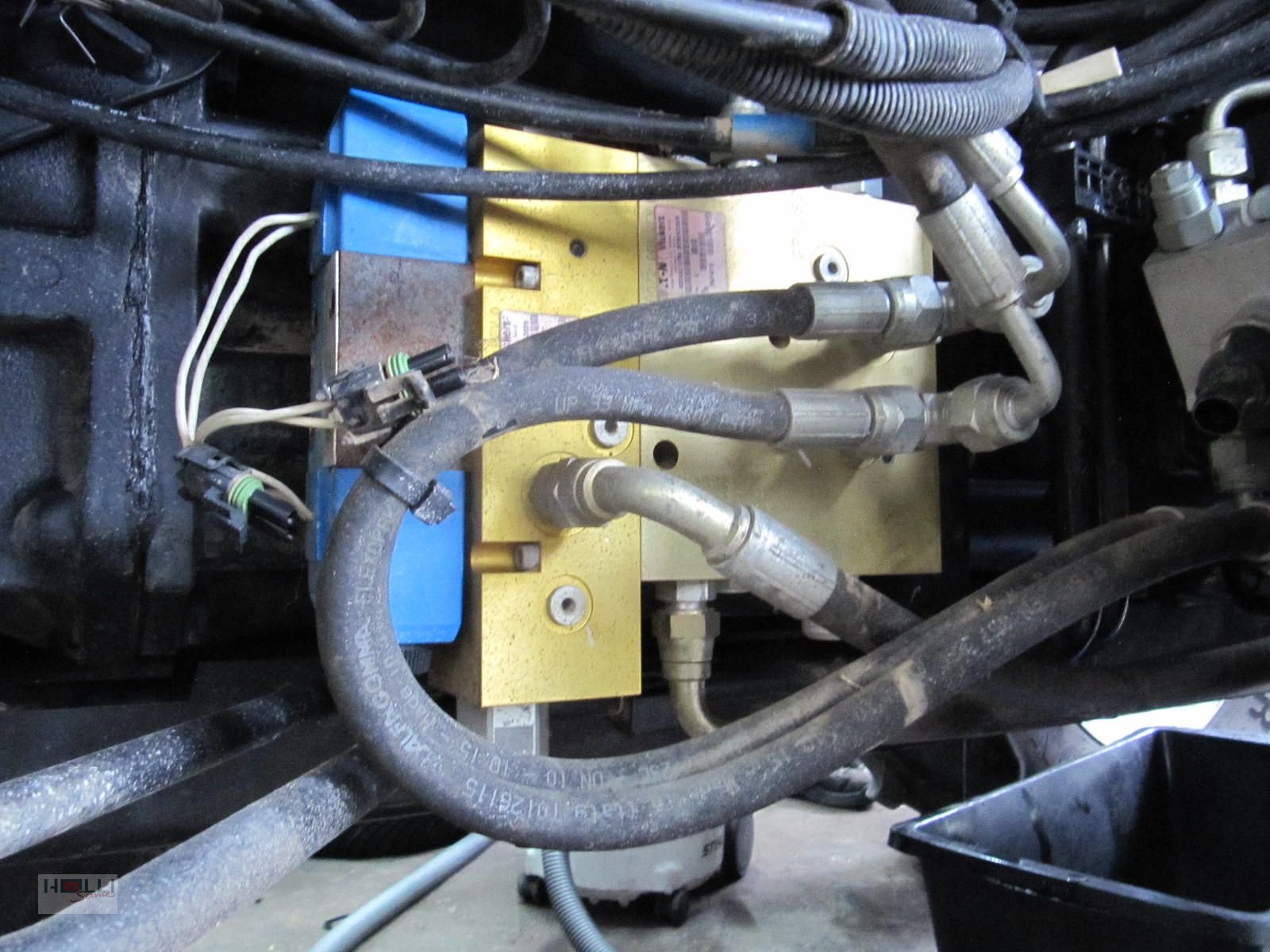 Parallelfahr-System del tipo Steyr Bildschirm S 700, Gebrauchtmaschine In Niederneukirchen (Immagine 11)