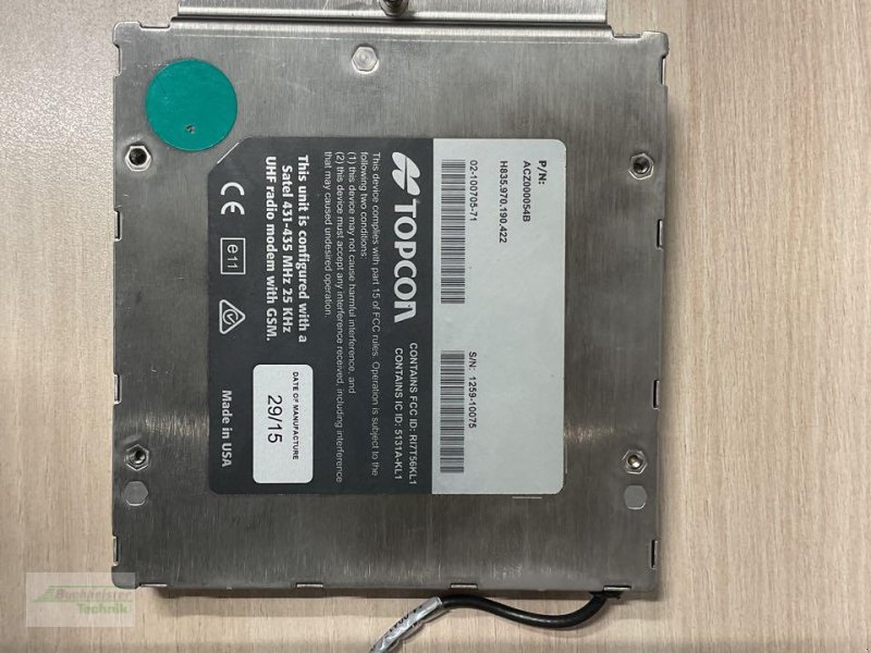 Parallelfahr-System typu Topcon RTK Modem für AGI-4 Empfänger, Gebrauchtmaschine v Coppenbruegge