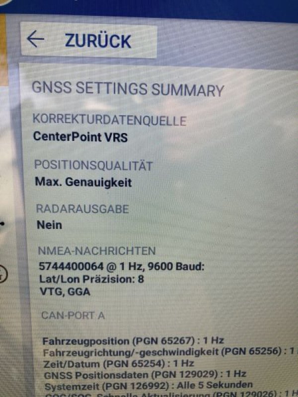 Parallelfahr-System tip Trimble NAV - 900 EZ PILOT, Gebrauchtmaschine in Wülfershausen an der Saale (Poză 10)