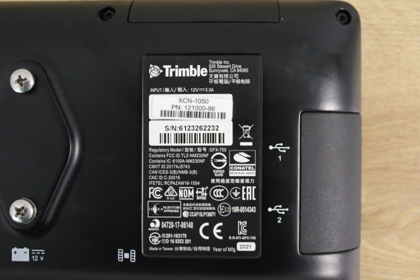 Parallelfahr-System типа Trimble TRIMBLE GFX-750 GPS Lenksystem *XCN-1050 mit Empfänger NAV-900, Gebrauchtmaschine в Wagenfeld (Фотография 3)