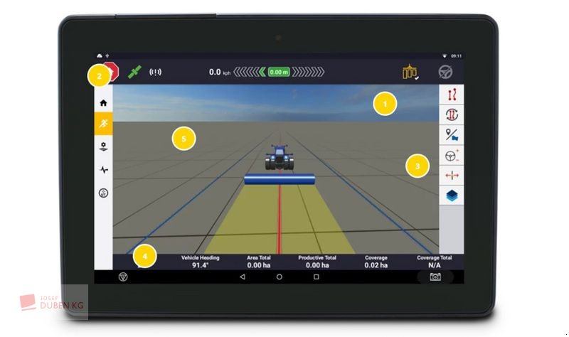 Parallelfahr-System του τύπου Trimble XCN-1050-Display, Neumaschine σε Ziersdorf (Φωτογραφία 7)