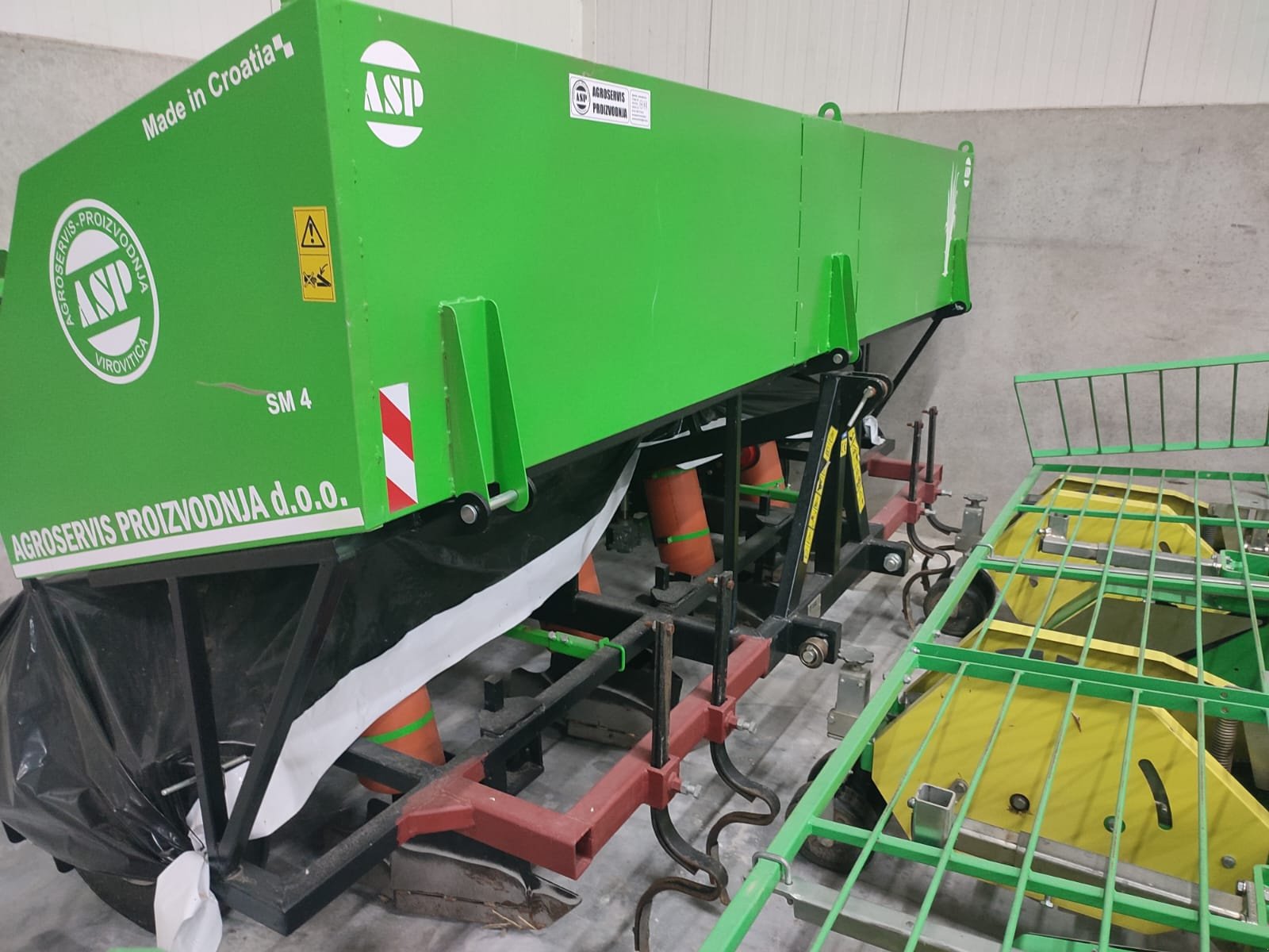 Pflanzmaschine Türe ait ASP SM4, Gebrauchtmaschine içinde Inchenhofen (resim 3)