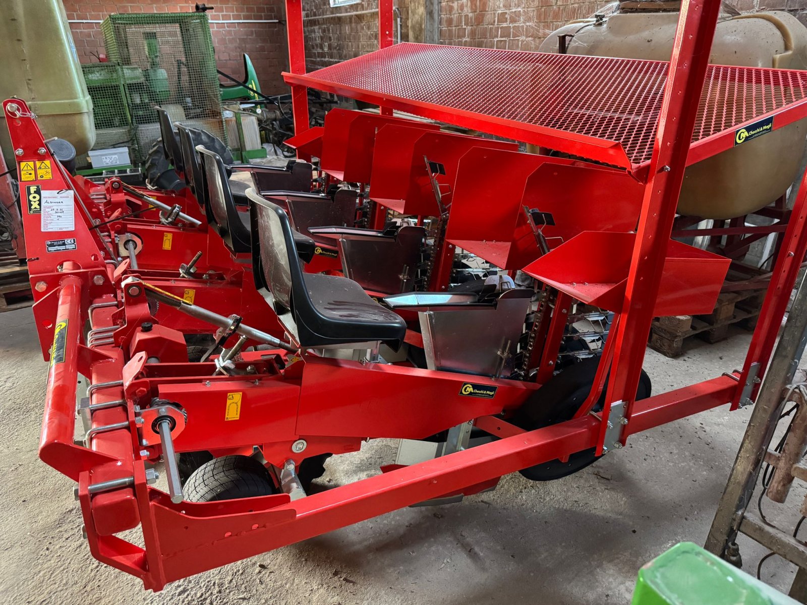 Pflanzmaschine des Typs Checchi & Magli Foxdrive Plus, Gebrauchtmaschine in Willich (Bild 2)