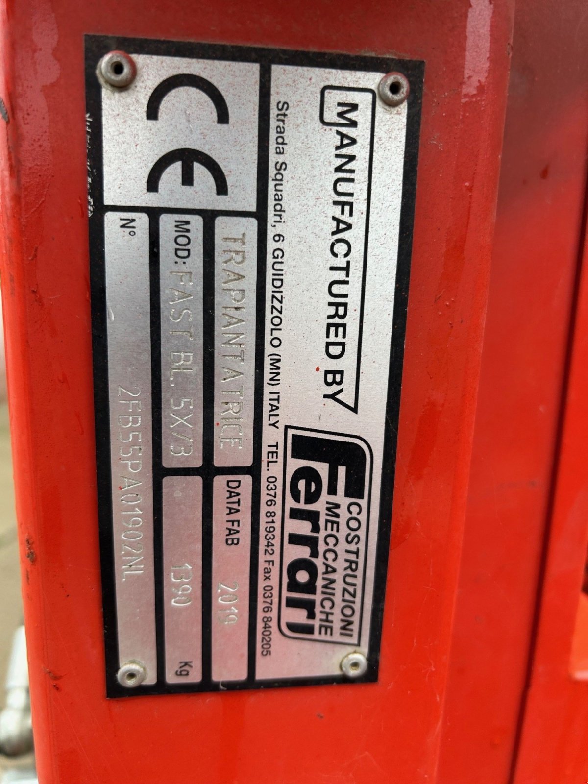 Pflanzmaschine van het type Ferrari Fastblock, Gebrauchtmaschine in Andijk (Foto 5)