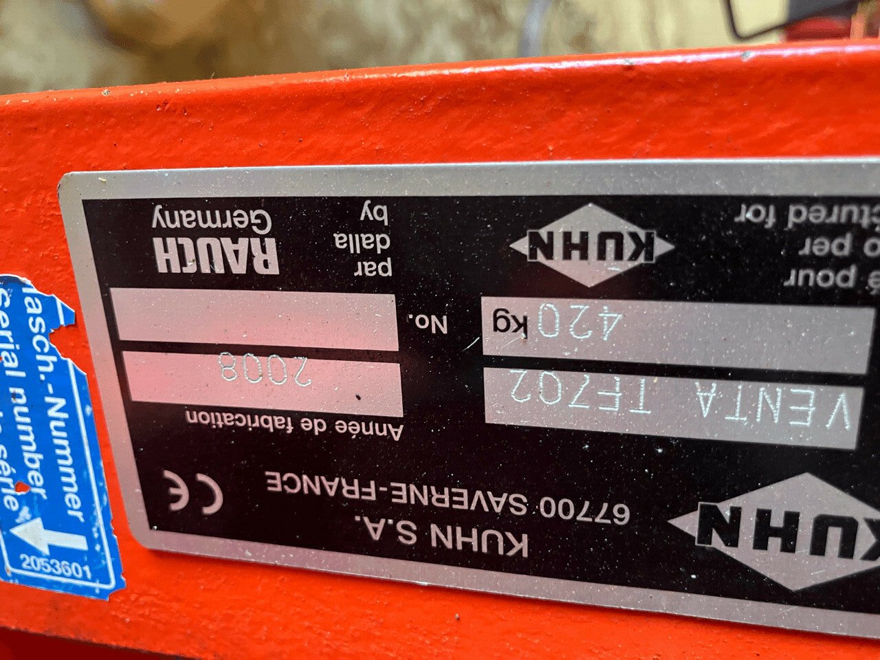 Pflanzmaschine от тип Kuhn TREMIE FRONTALE, Gebrauchtmaschine в PONTIVY (Снимка 7)