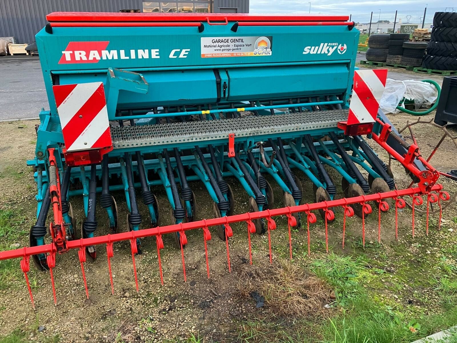 Pflanzmaschine Türe ait Sulky COMBINE SULKY CULTILINE HR300, Gebrauchtmaschine içinde Bourg-Blanc (resim 4)