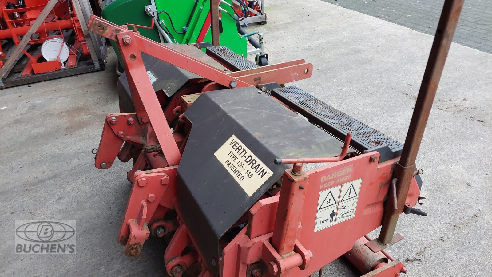 Pflegefahrzeug & Pflegegerät Türe ait Redexim Verti Drain 105.145, Gebrauchtmaschine içinde Olpe (resim 1)