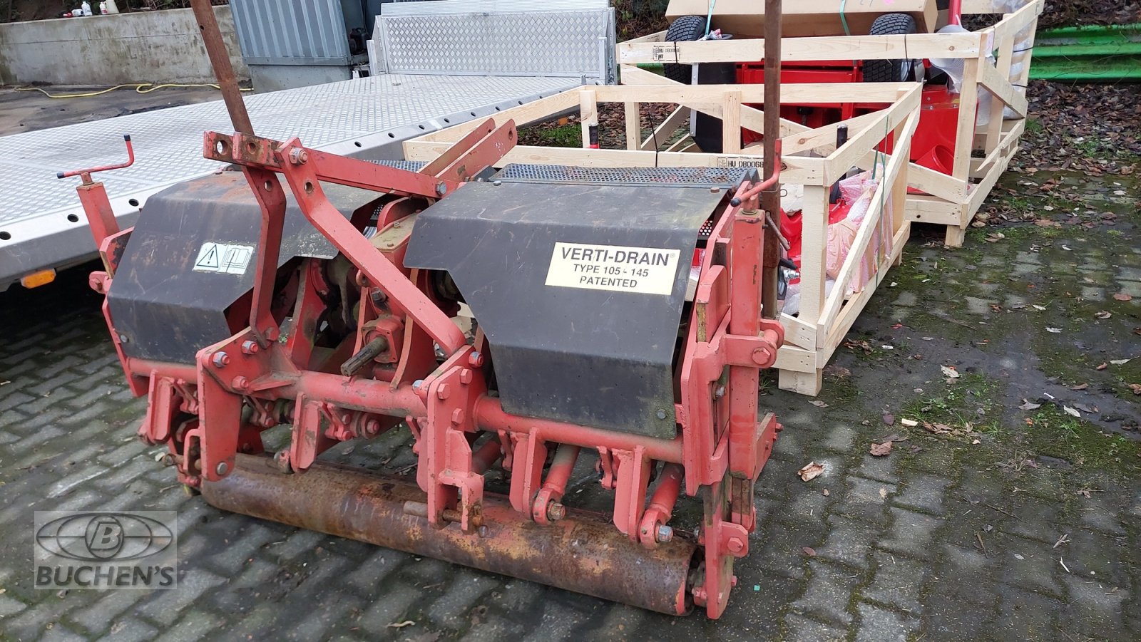 Pflegefahrzeug & Pflegegerät Türe ait Redexim Verti Drain 105.145, Gebrauchtmaschine içinde Olpe (resim 2)