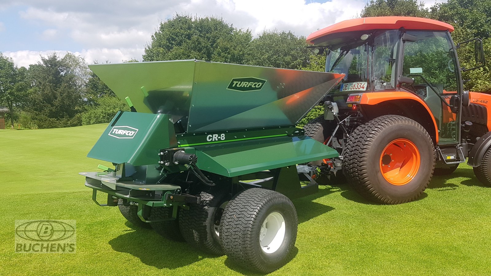 Pflegefahrzeug & Pflegegerät от тип Turfco CR8  Tellerbesander, Neumaschine в Olpe (Снимка 1)