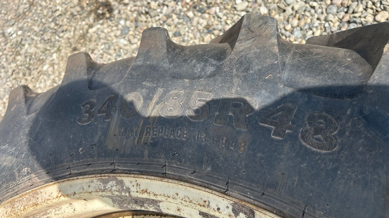 Pflegerad des Typs Alliance 340/85R48 + 270/95R36 - stilbare fælge 8+10 huls, Gebrauchtmaschine in Rødekro (Bild 3)