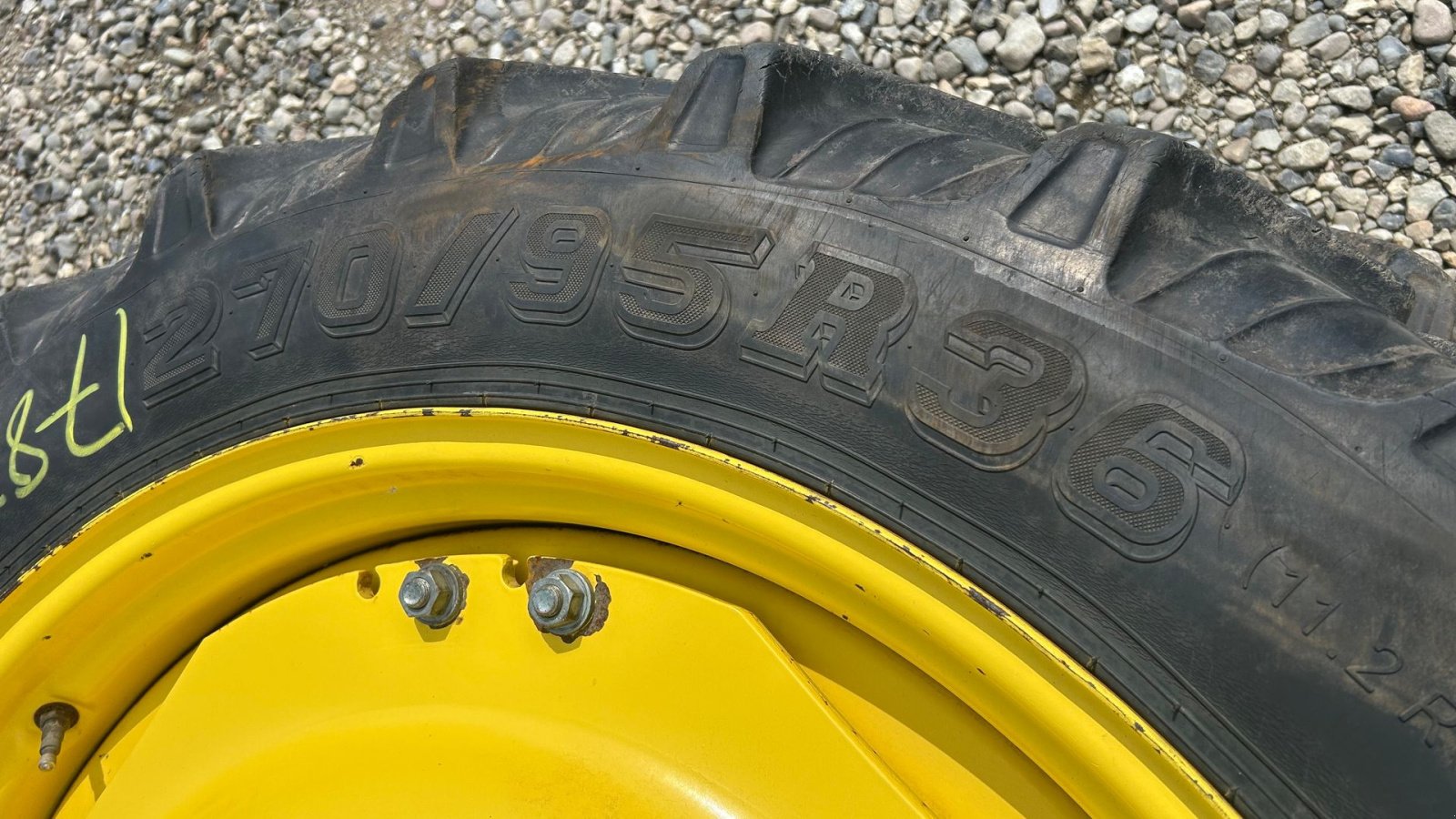 Pflegerad des Typs Alliance 340/85R48 + 270/95R36 - stilbare fælge 8+10 huls, Gebrauchtmaschine in Rødekro (Bild 6)