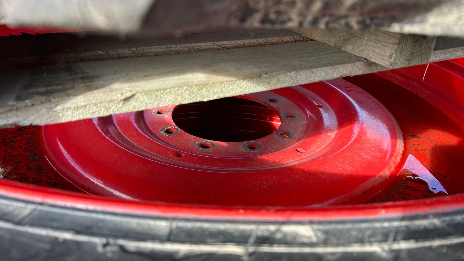 Pflegerad des Typs BKT 380/90R50 + 340/85R36 - spor 2m 10+10 huller - som nyt, Gebrauchtmaschine in Rødekro (Bild 2)