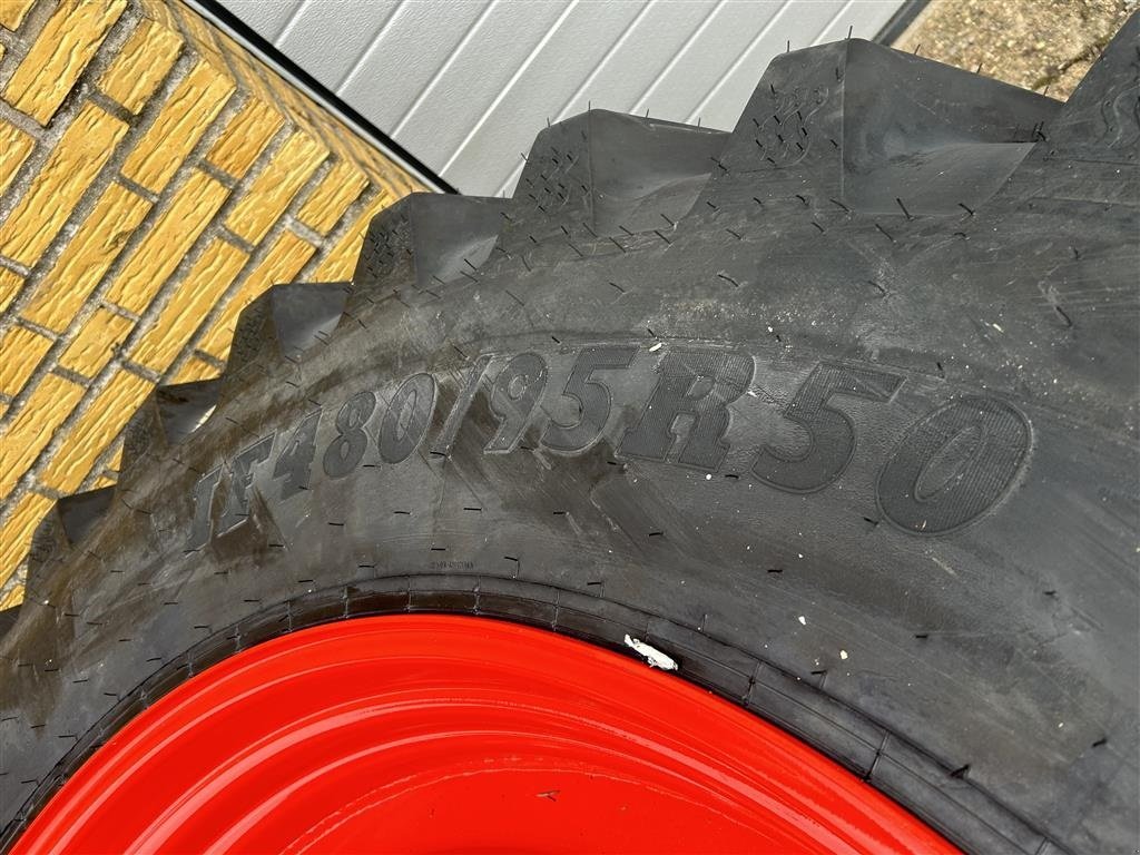 Pflegerad des Typs BKT IF 480/95R50 + IF 420/85R38 - spor 2m / 2.25m. Skift spor på 30 min. Passer til bla. Fendt 728, Gebrauchtmaschine in Rødekro (Bild 8)