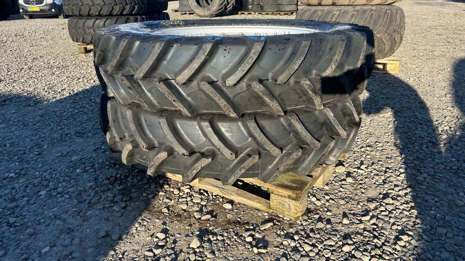 Pflegerad des Typs Ceat 320/85R36 - stilbare bare fælge, udskiftelig navplade - NYE DÆK, Gebrauchtmaschine in Rødekro (Bild 1)