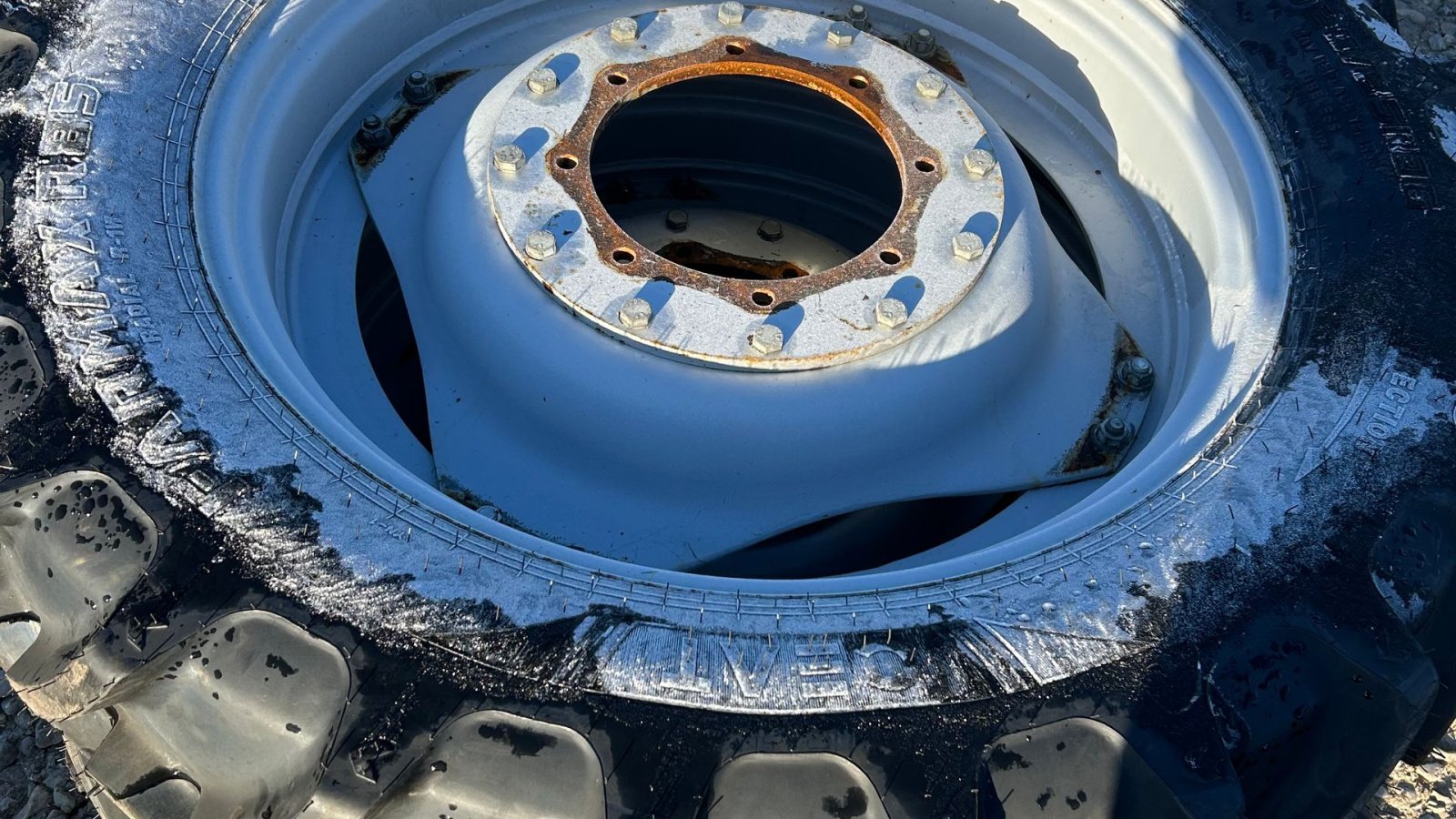 Pflegerad des Typs Ceat 320/85R36 - stilbare bare fælge, udskiftelig navplade - NYE DÆK, Gebrauchtmaschine in Rødekro (Bild 2)