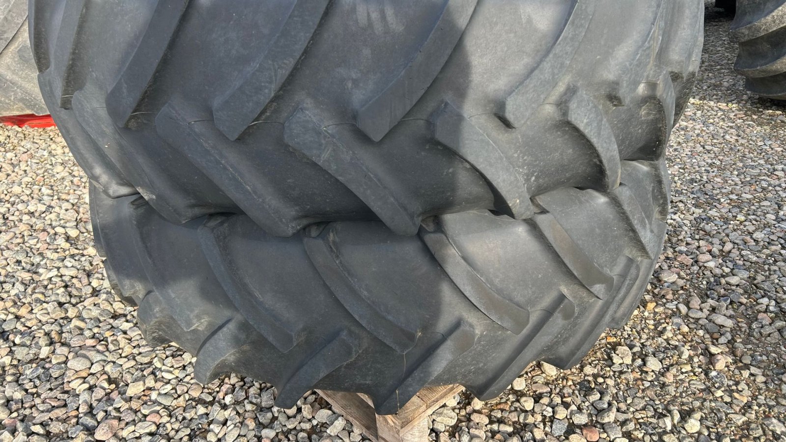 Pflegerad des Typs Continental 380/90R50 + 380/85R34 - Stilbare fælge - 10+8 (Stor CHN) huls, Gebrauchtmaschine in Rødekro (Bild 4)