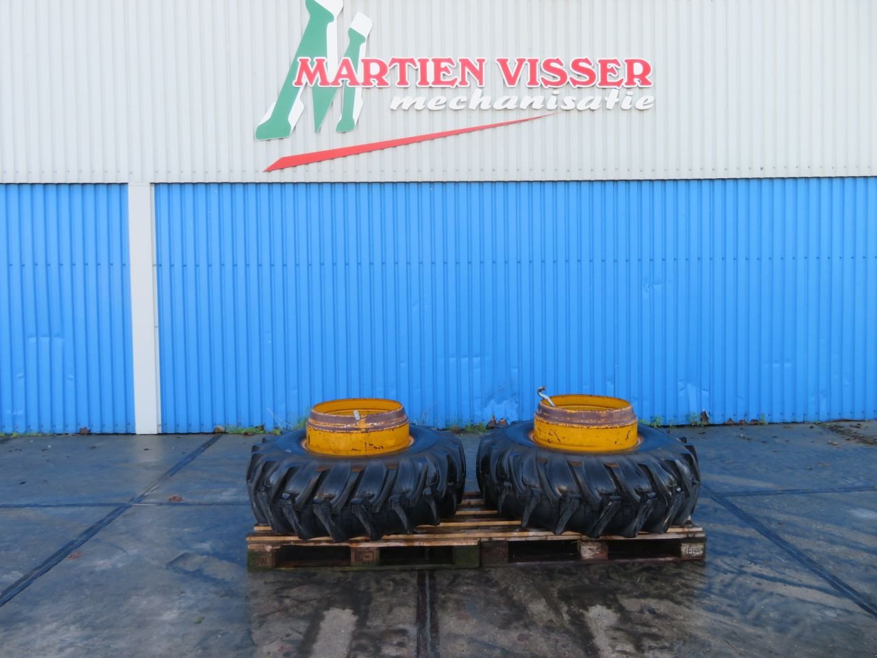 Pflegerad des Typs Danubiana 14.9-24 Dubbellucht, Gebrauchtmaschine in Joure (Bild 1)