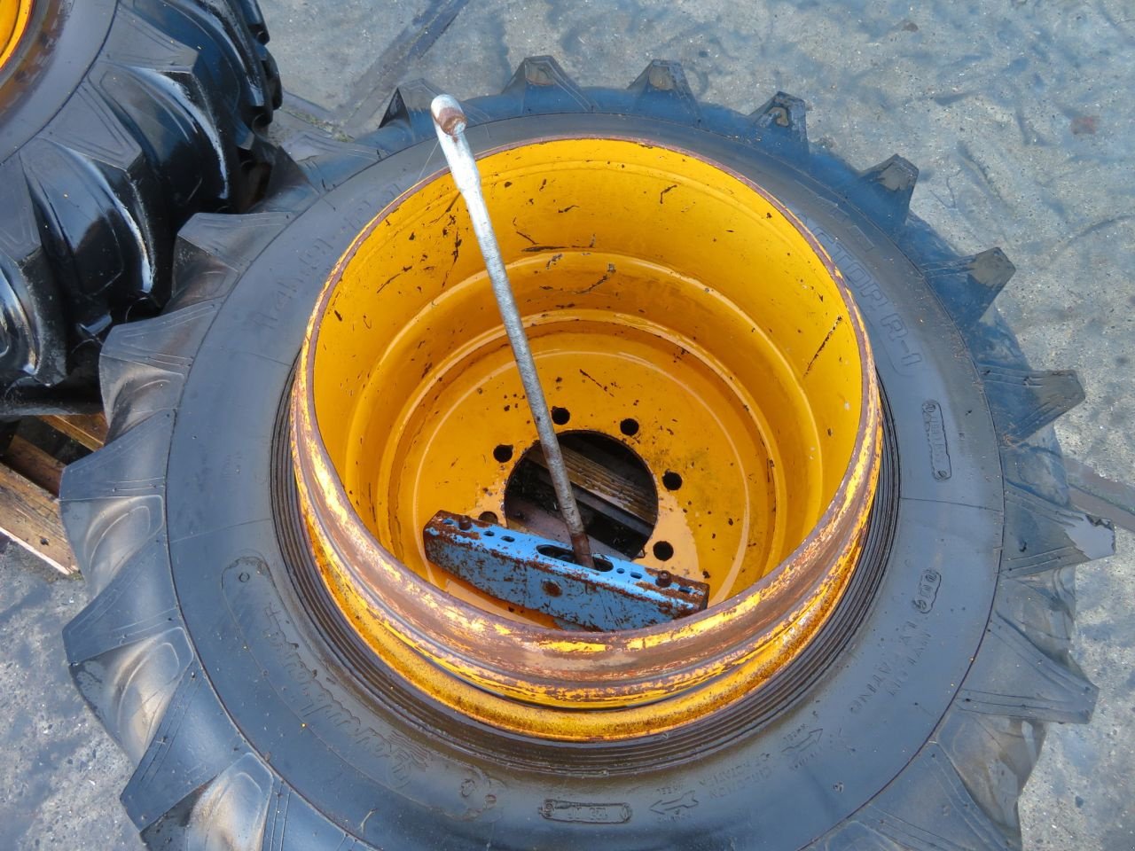 Pflegerad des Typs Danubiana 14.9-24 Dubbellucht, Gebrauchtmaschine in Joure (Bild 4)