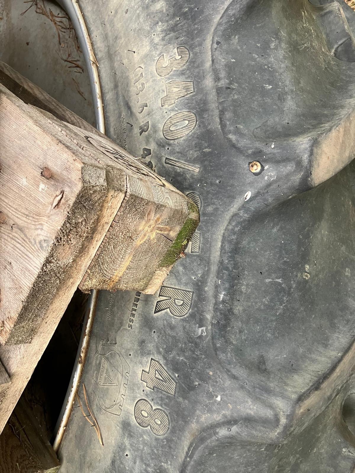 Pflegerad des Typs Massey Ferguson 340/95R48 + 320/95R32 Continental, Gebrauchtmaschine in Hillerse (Bild 2)