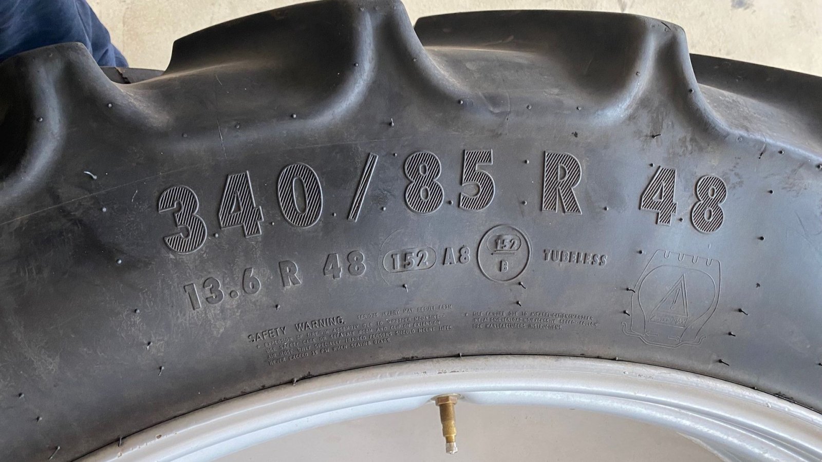 Pflegerad του τύπου Mitas 340/85R48+320/90R32, Gebrauchtmaschine σε Ringe (Φωτογραφία 4)