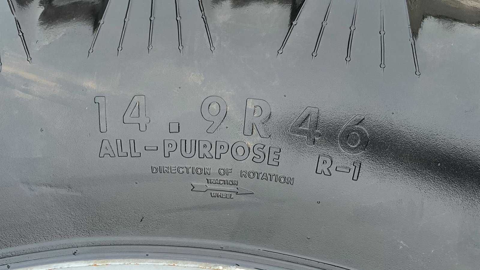 Pflegerad типа Sonstige 14.9R46 og 12,4R36 Komplet sæt, Gebrauchtmaschine в Lintrup (Фотография 8)