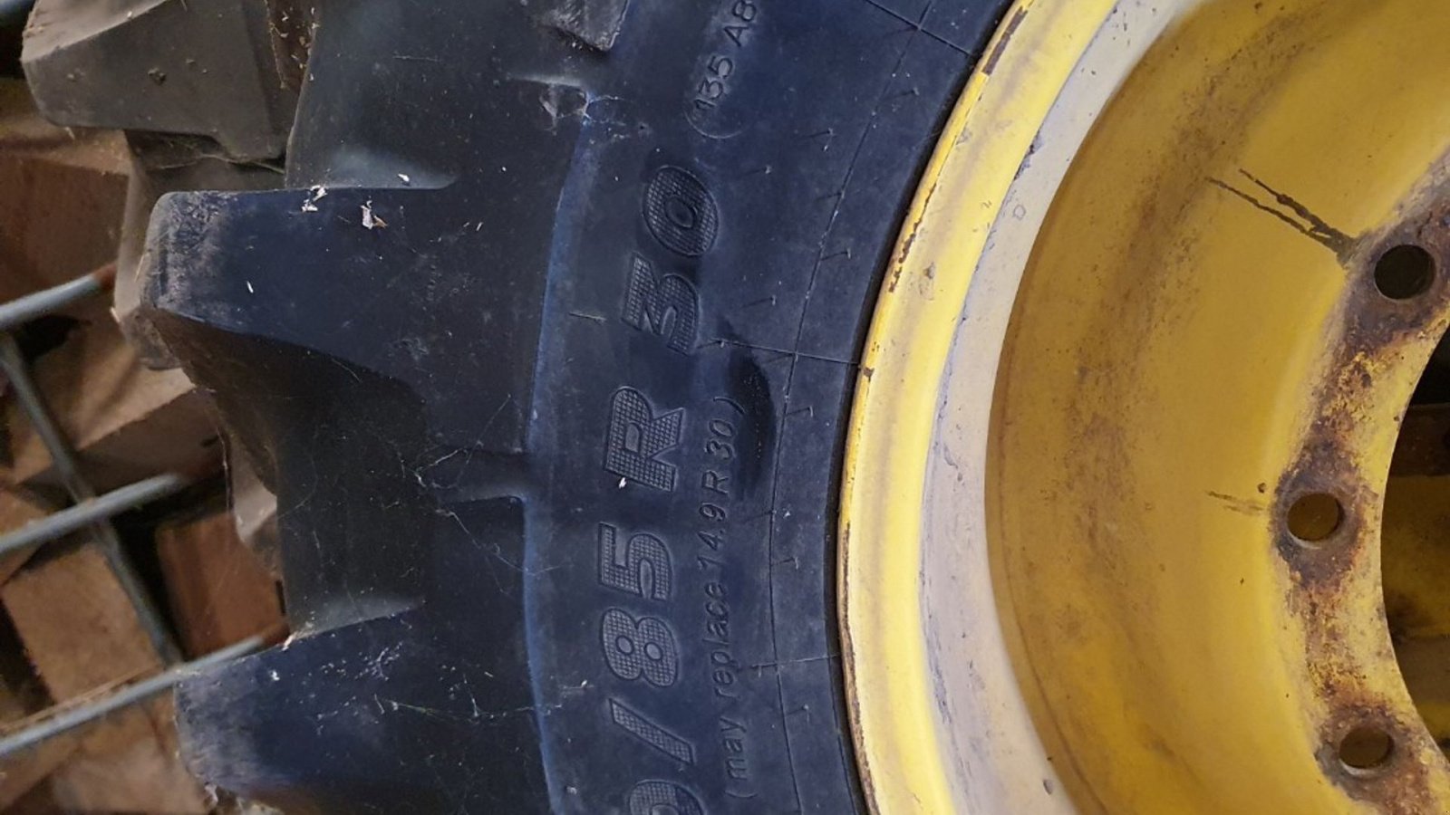 Pflegerad van het type Sonstige 380/90R46 - 380/85R30, Gebrauchtmaschine in Ringe (Foto 2)