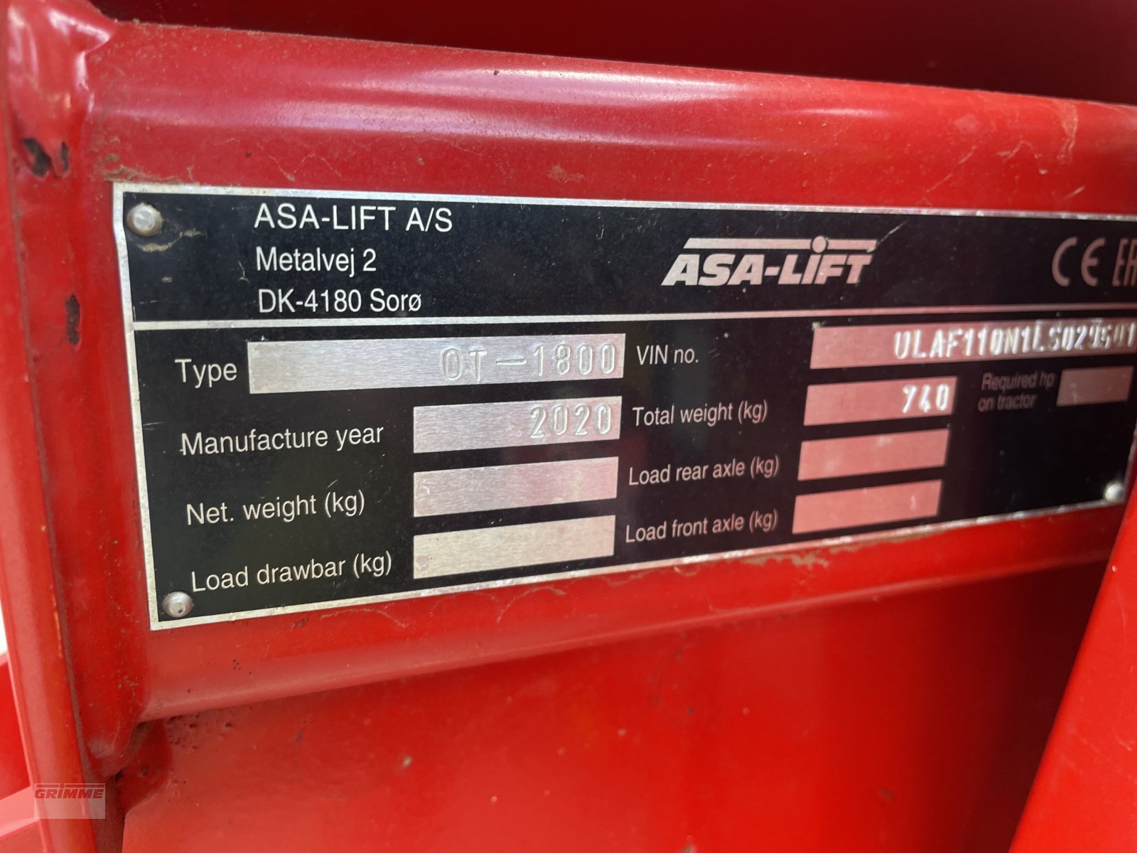 Pflückmaschine tip ASA-Lift OT 1800F, Gebrauchtmaschine in Roeselare (Poză 8)