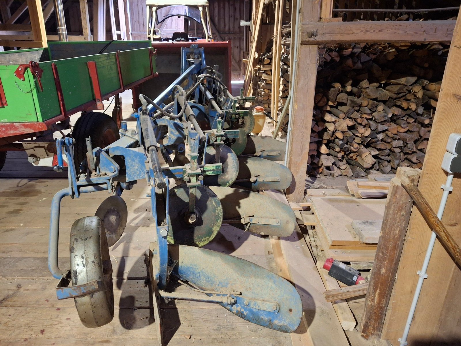 Pflug des Typs Överum 4 Schar, Gebrauchtmaschine in Thurnau (Bild 2)