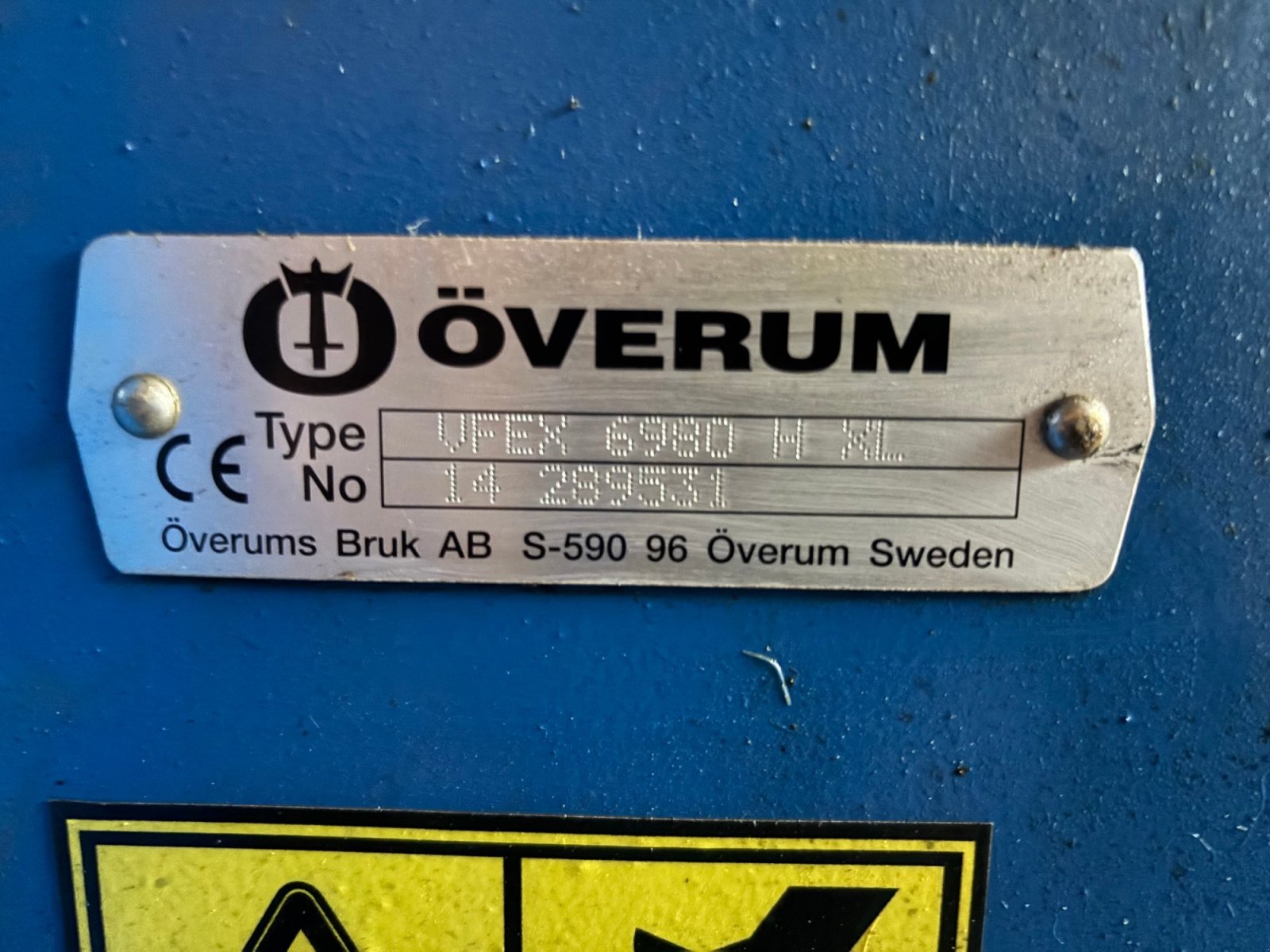 Pflug typu Överum 6 Schar, Gebrauchtmaschine w Burkardroth (Zdjęcie 3)