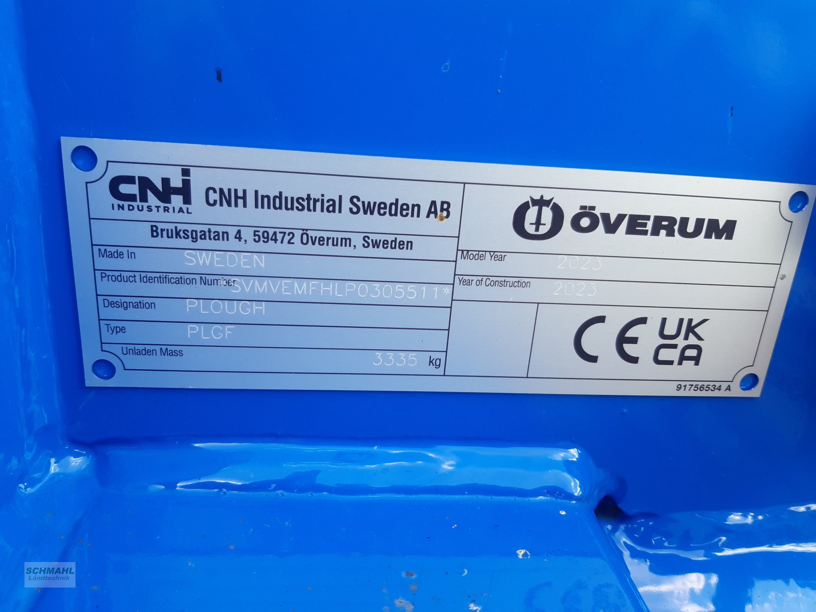 Pflug typu Överum EX 5980 H, Neumaschine v Oldenburg in Holstein (Obrázek 2)