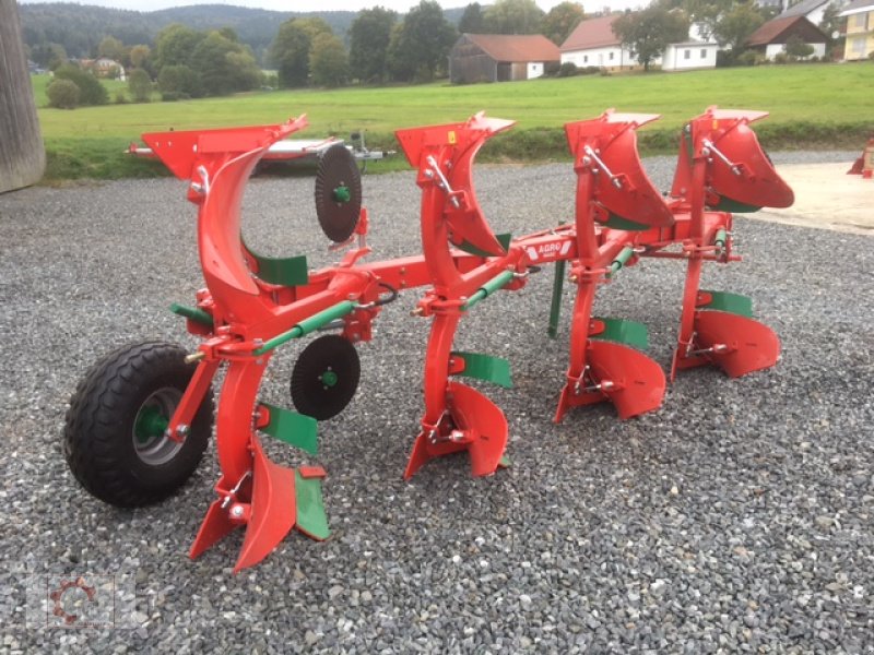 Pflug des Typs Agro-Masz POH 4 hydraulische Steinsicherung, Neumaschine in Tiefenbach (Bild 1)