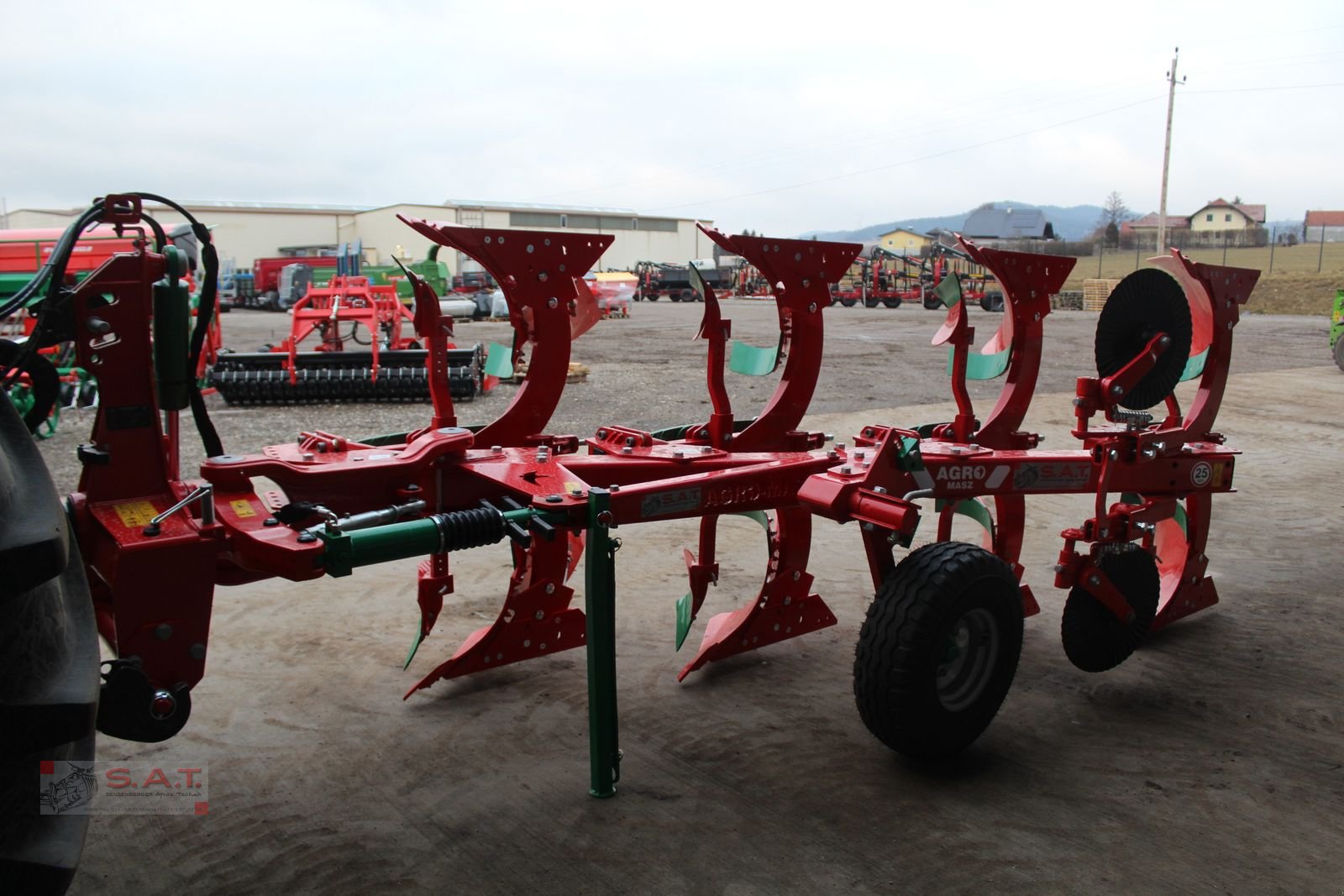Pflug tip Agro-Masz POR 4+ mit Steinsicherung-NEU, Neumaschine in Eberschwang (Poză 8)