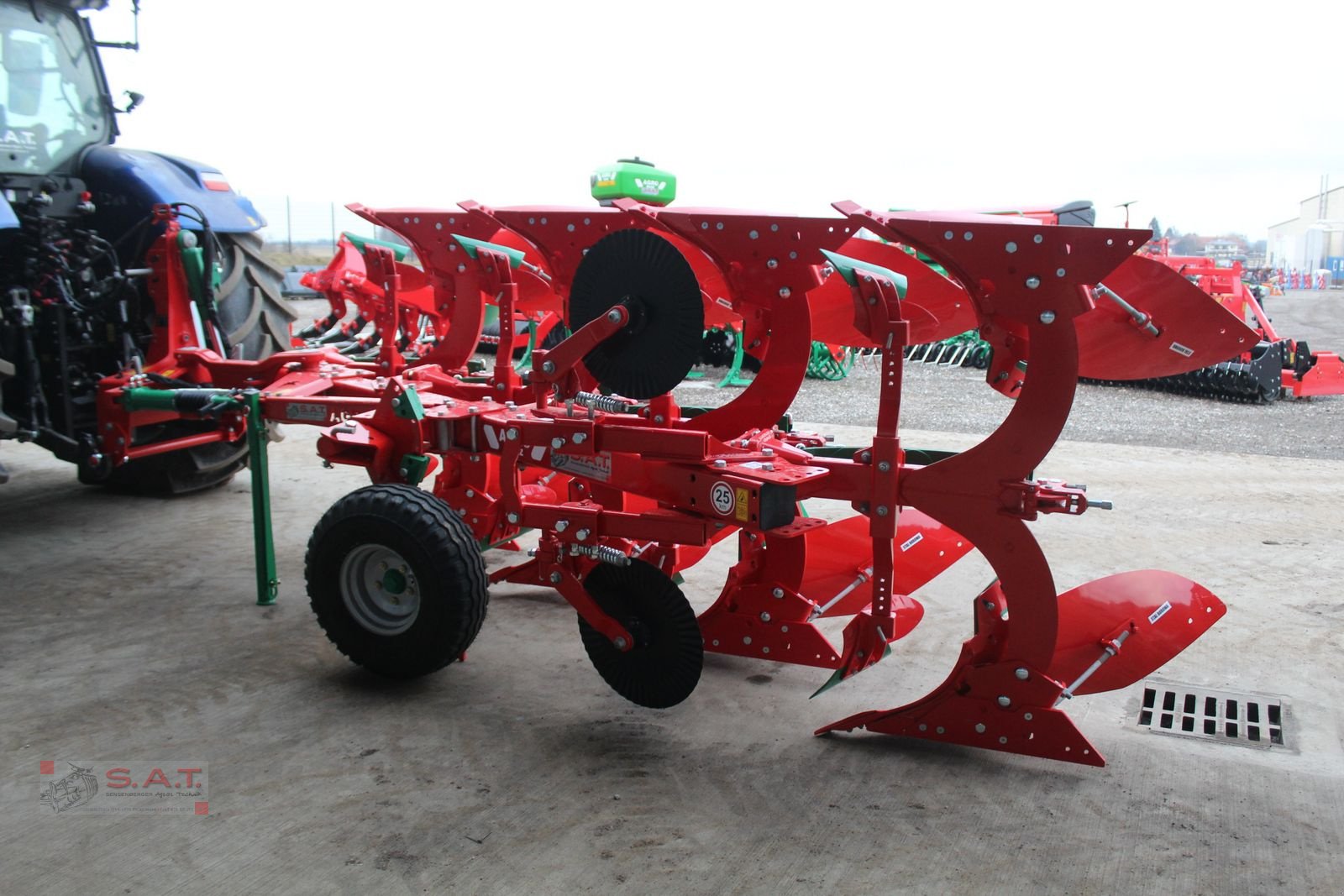 Pflug tip Agro-Masz POR 4+ mit Steinsicherung-NEU, Neumaschine in Eberschwang (Poză 7)