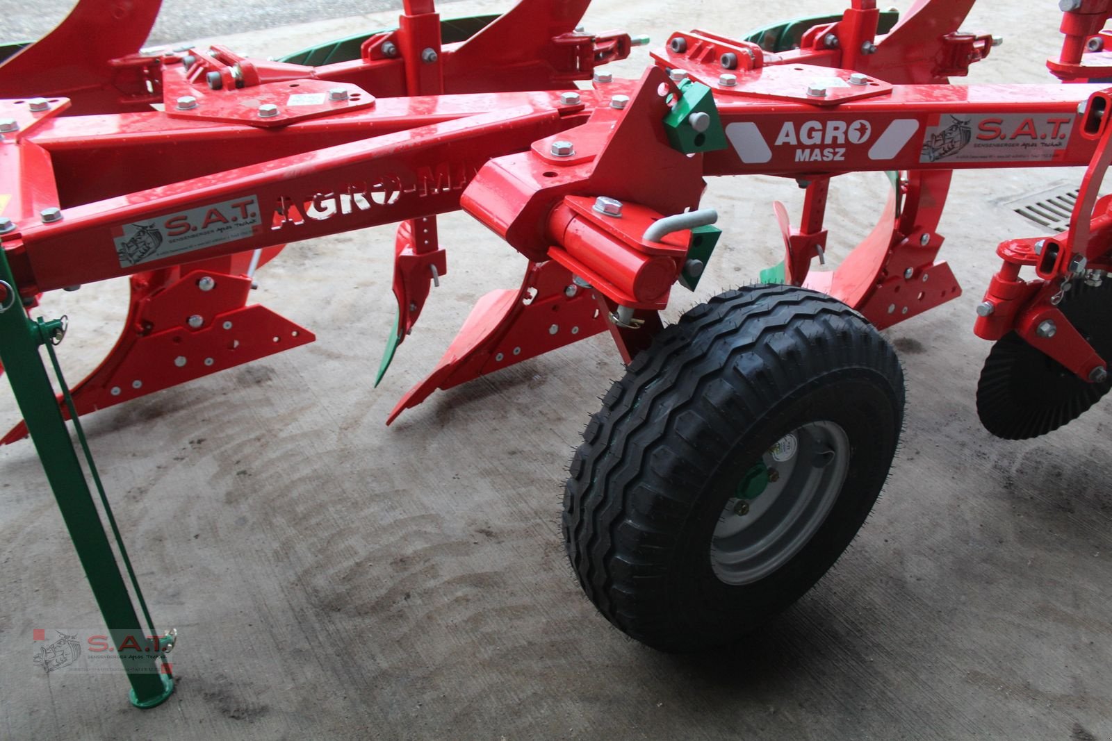 Pflug tip Agro-Masz POR 4+ mit Steinsicherung-NEU, Neumaschine in Eberschwang (Poză 11)