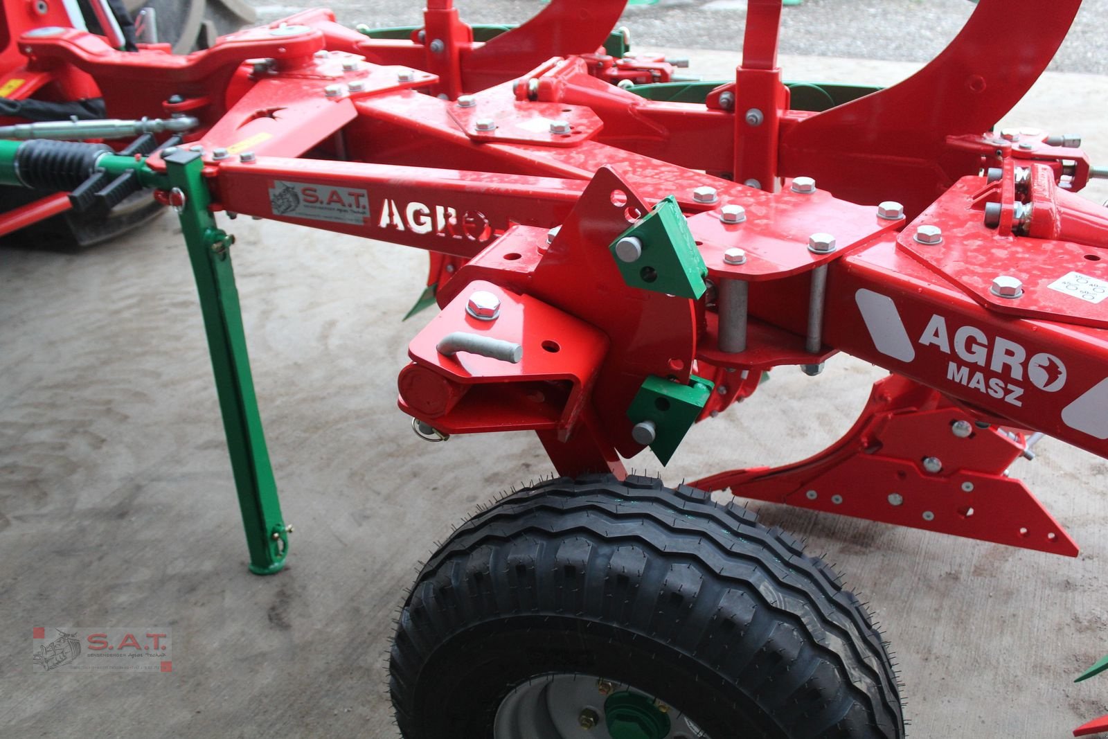Pflug tip Agro-Masz POR 4+ mit Steinsicherung-NEU, Neumaschine in Eberschwang (Poză 13)